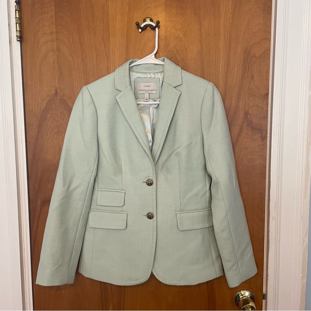 JCREW wool Jacket in mint